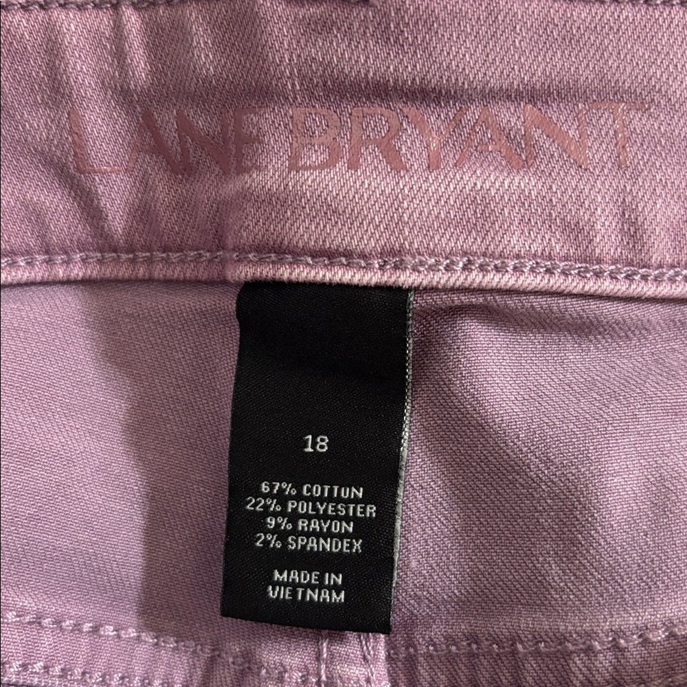 Lane Bryant Girlfriend Crop Jeans Size 18 - Picture 4 of 9